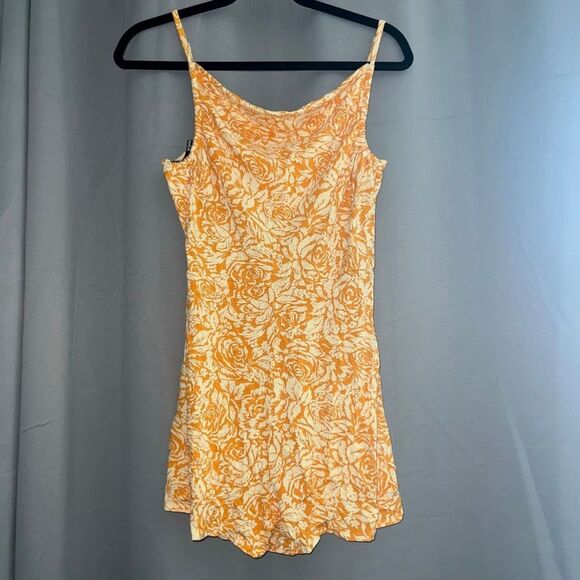 RVCA Yellow Floral Bouquet Romper - Picture 2 of 4